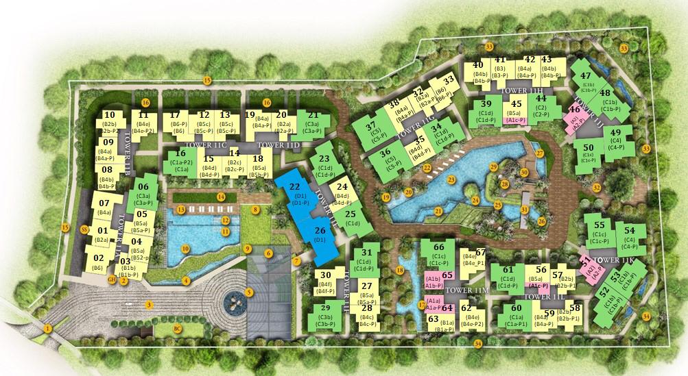 Daintree Residence Official 61001308 LocationShowflatPrice List